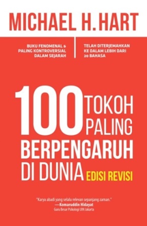 Buku terjemahan "The 100: A Ranking Of The Most Influential Person In History"