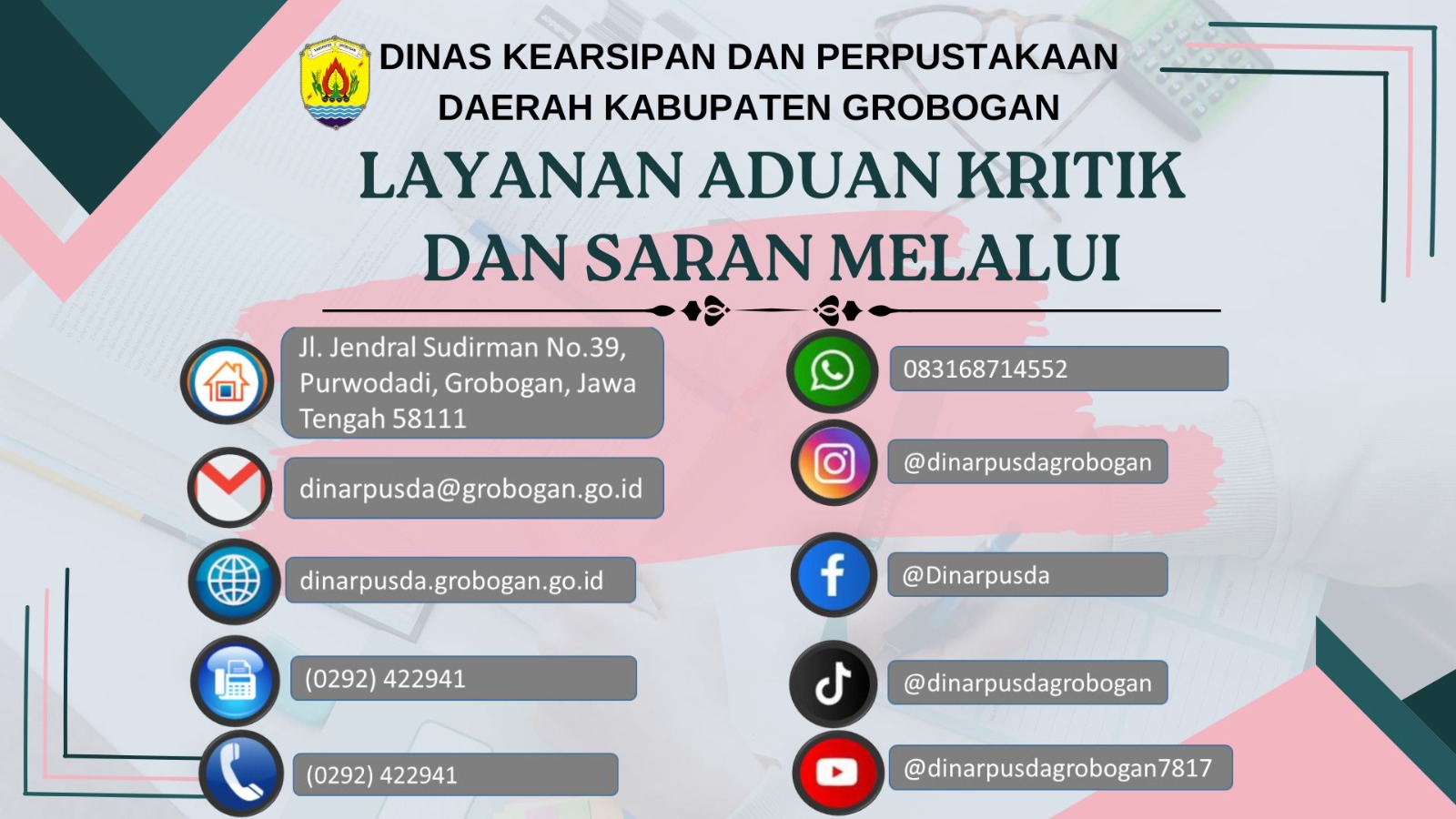 Layanan Aduan Kritik Dan Saran